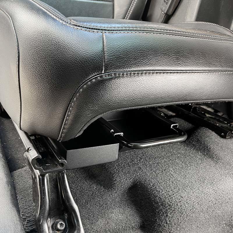 Under The Front Seats Storage Box Organizer Container For Jeep Wrangler JL for JT Gladiator 2018-2023 Stowing Tidying Accessories