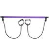 Portable Pilates Bar Stick Yoga Resistance Band Multi‑functional Home Fitness Sport Training Elastic Bands Exercise Equipment Purple