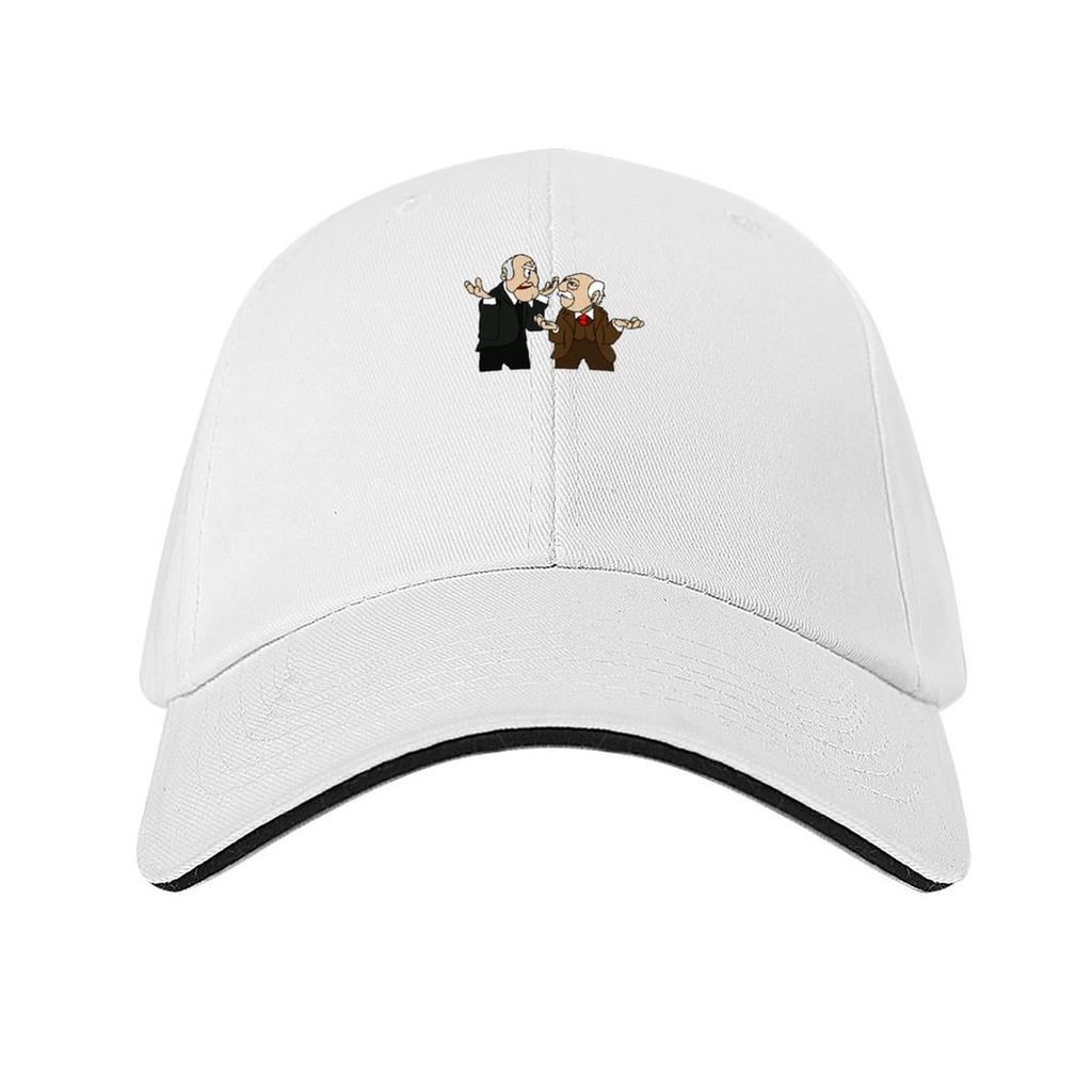 Statler And Waldorf cartoon Baseball Cap Anime Hat Beach Outing Male hat Cosplay Women's Hats For The Sun Men's