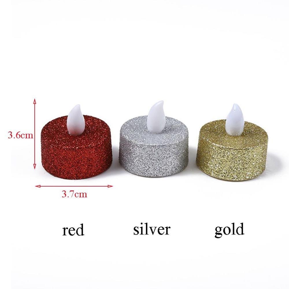 Candles Battery Powered Halloween Ornament Tea Lights Flameless Candles Home Decor Candle LED Lamp