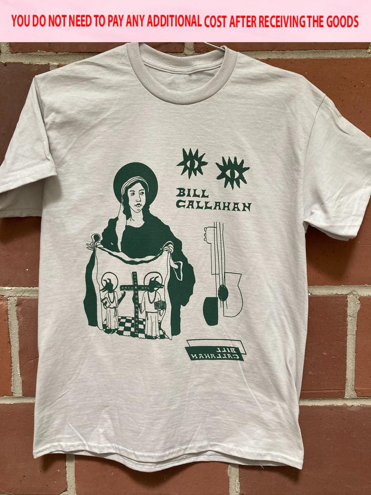 

Новая футболка Bill Callahan Resuscitate Подарок для друзей Белый S-5XL SN190 Унисекс Футболка S