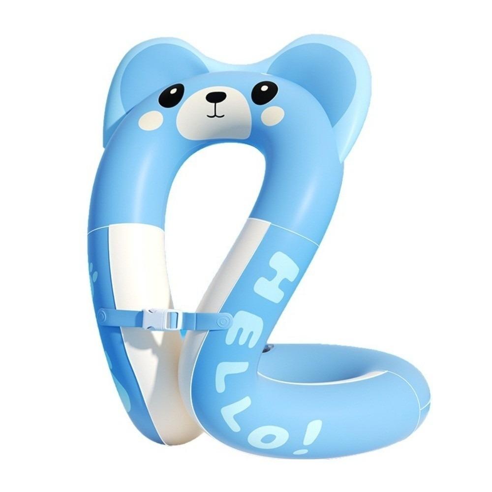 

ПВХ Надувной Спасательный Жилет Портативные Плавсредства для Бассейна Высококачественный Жилет-Куртка для Плавания Развлечения на Воде на Открытом Воздухе синий