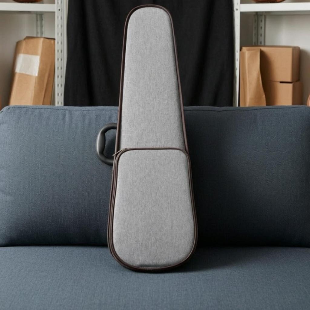 Violin Case Textured with Exterior Storage Pocket Shock Absorbent