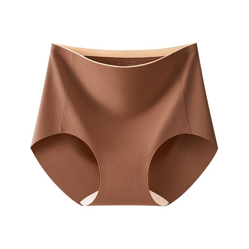Ladies' Autumn and Winter Yoga Invisible 10A Antibacterial Extended Crotch High Waisted Invisible Underwear