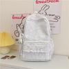 Schoolbag Japanese ins style girl backpack female middle school student schoolbag high value lace edge light leisure travel backpack