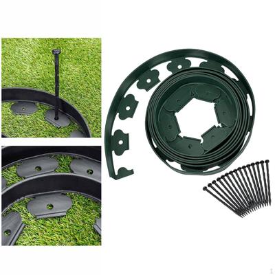 5 Meters Garden Landscape Edging Kit Lightweight Lawn Border