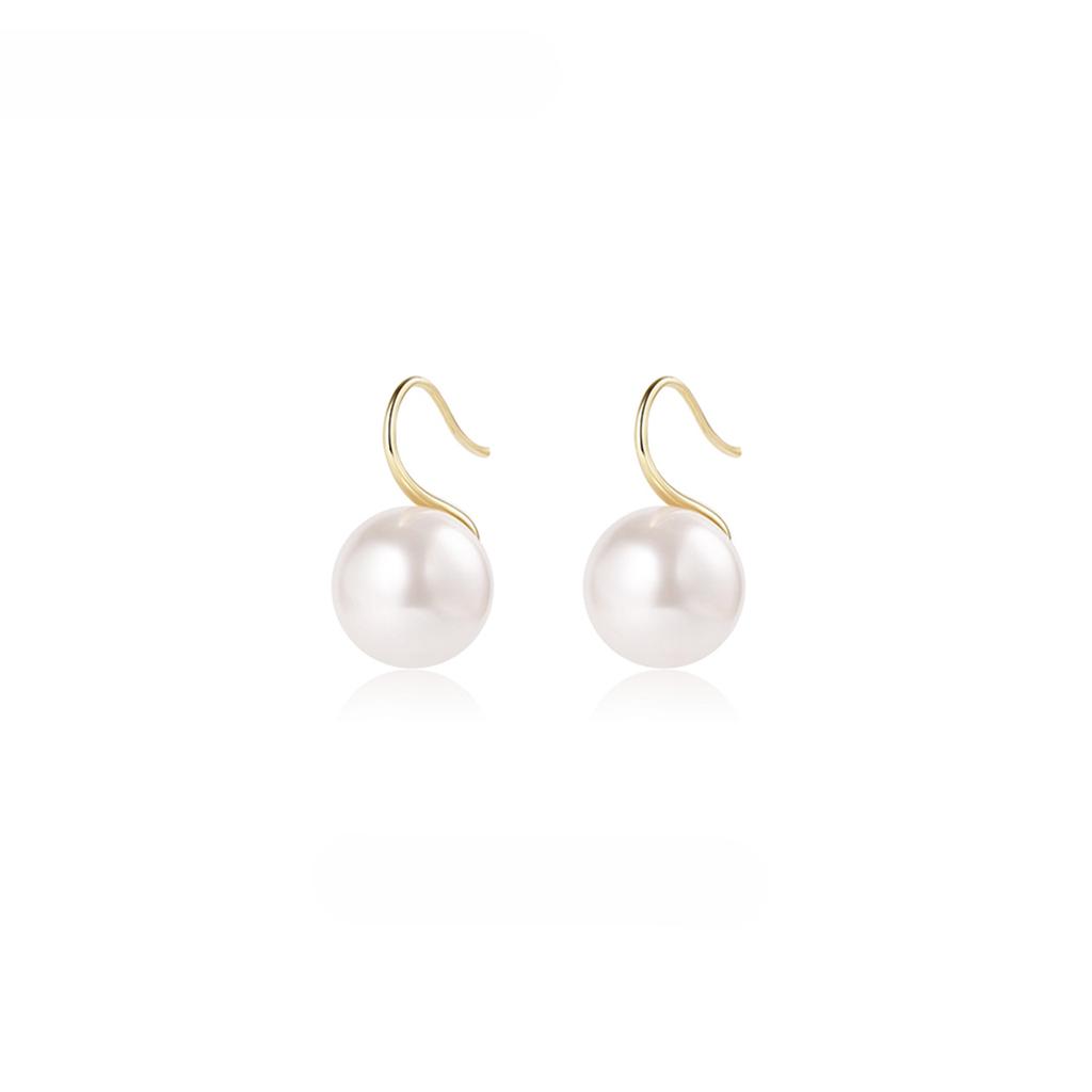 Perlenohrringe Damen High-End-Ohrringe Ohrringe 2024 neu beliebtes Temperament