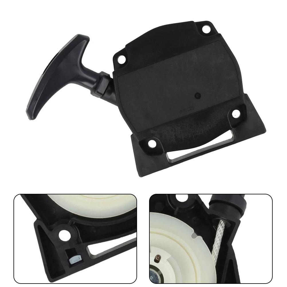 Recoil Starter for Kawasaki Model TJ53E HA053A HA053B KBH53A Replacement Part 490880711 for Outdoor Equipment Engines