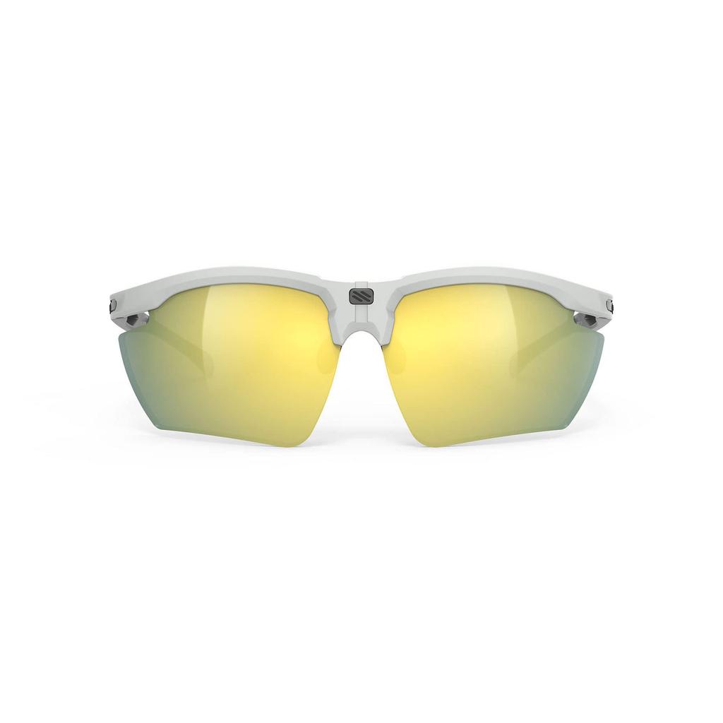 Sports Sunglasses MUGNUS Light Laser Yellow Lens Lens 46mm [RUDYPROJECT] Gray/multi Width 75mm, Height