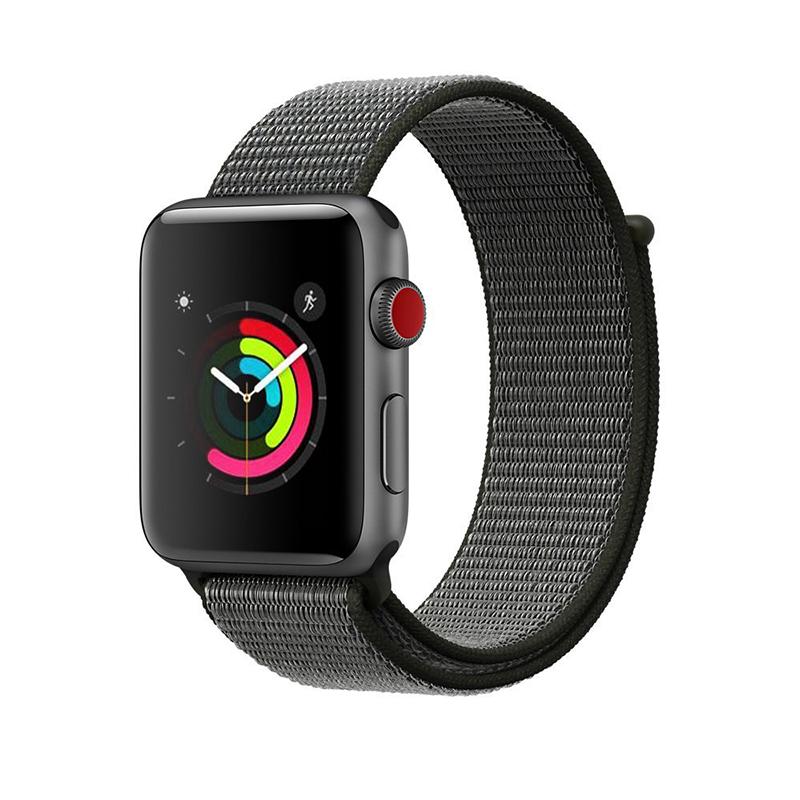 Buy Nylon Band For Apple Watch Series 3/2/1 38 42MM Replacement Strap Loop  for iwatch series 4 40MM 44MM at affordable prices — free shipping, real  reviews with photos — Joom