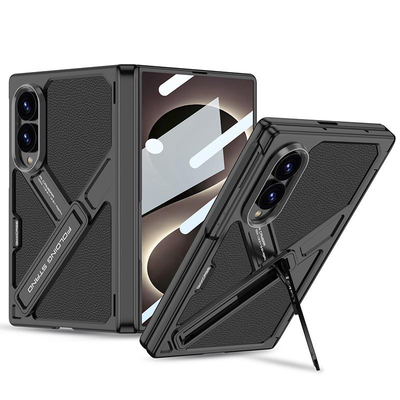 Magnetic Hinge 360 Protective Case For Samsung Galaxy Z Fold 8wide Armor Screen Protector Stand Slim Cover For Galaxy Z Fold8 Ca