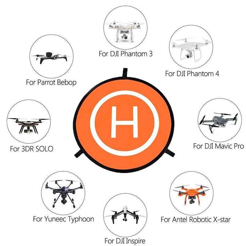 Drone Quadcopters Accessories Universal 55Cm Foldable Landing Pads For Dji