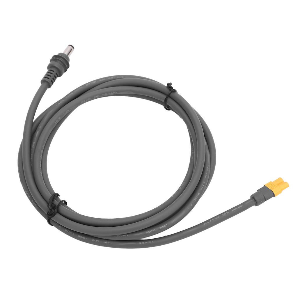 Power Supply Cord XT30 Connector 6.6ft Length Quick Data Transfer with Rubber and Red Copper for  , Seamless Connectivity
