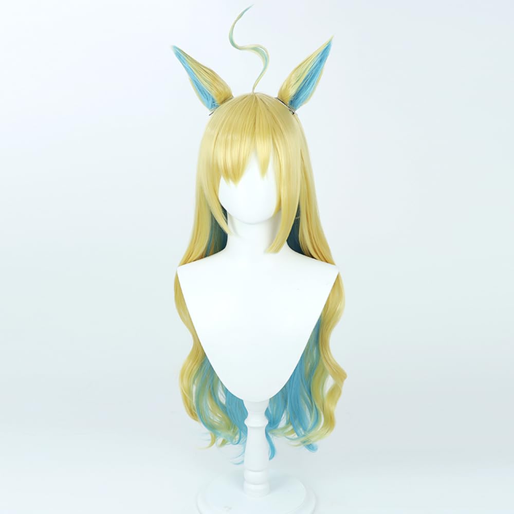 Neo Universe Cosplay Wig, Costume, Wig Accessory, Disguise, Halloween, Event, Cosplay, Photography (Body, Ears, Tail)