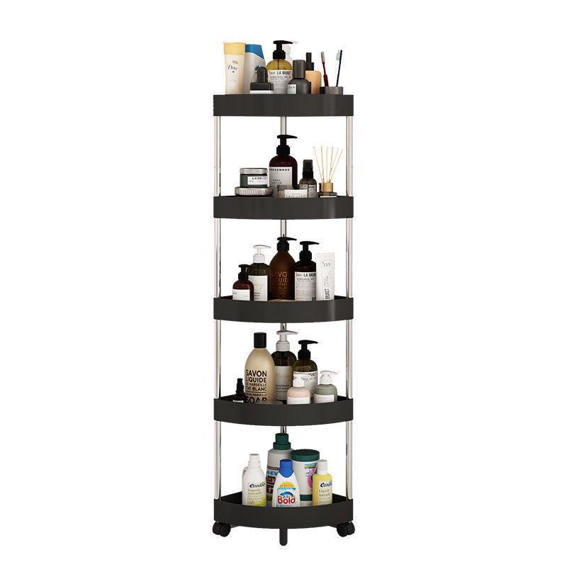 Freestanding Corner Bathroom Shower Shelf - Multi-Layer Storage Rack