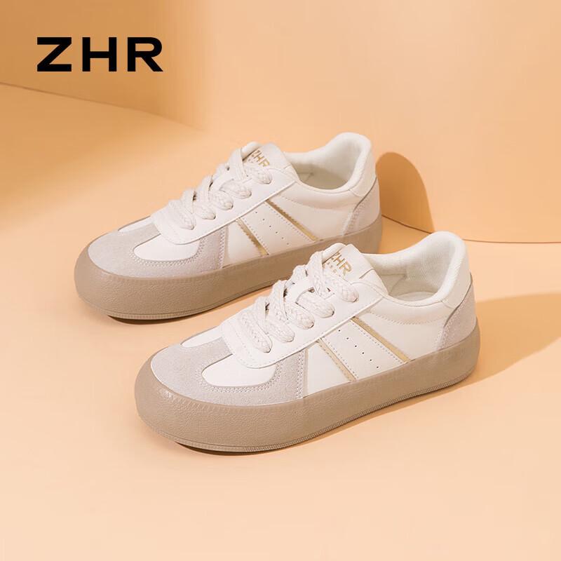 ZHR Women s German-Style Thick-Sole Casual Sneakers 39