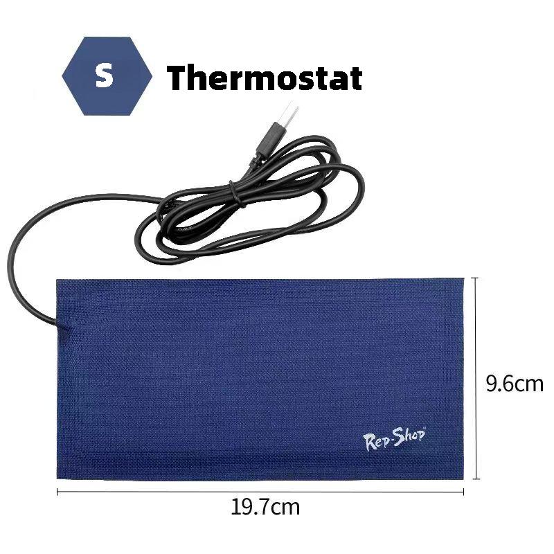 

Электрический термостат водонепроницаемый террариумный обогреватель с USB-разъемом для рептилий 7,5 Вт 5 Вт 3,5 Вт контроллер для рассады 1,25 м длиной