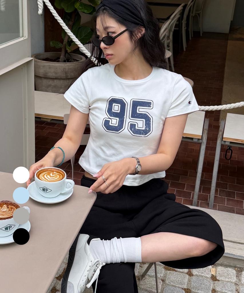 CHAMPION Women'S Size 95 Crop T-Shirt 4 Colors