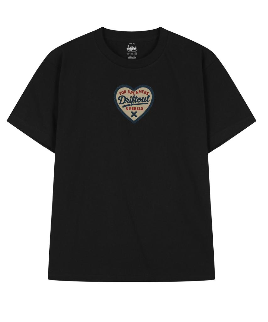 DRIFTOUT Heart For Dreamers Short Sleeve T-Shirt (3 Colors)