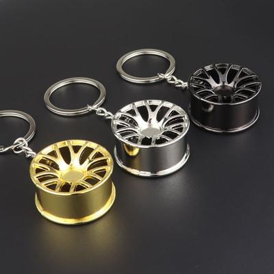 Kreative Auto Felge Turbo Metall Anhänger Schlüsselanhänger Schlüsselanhänger hängende Dekoration