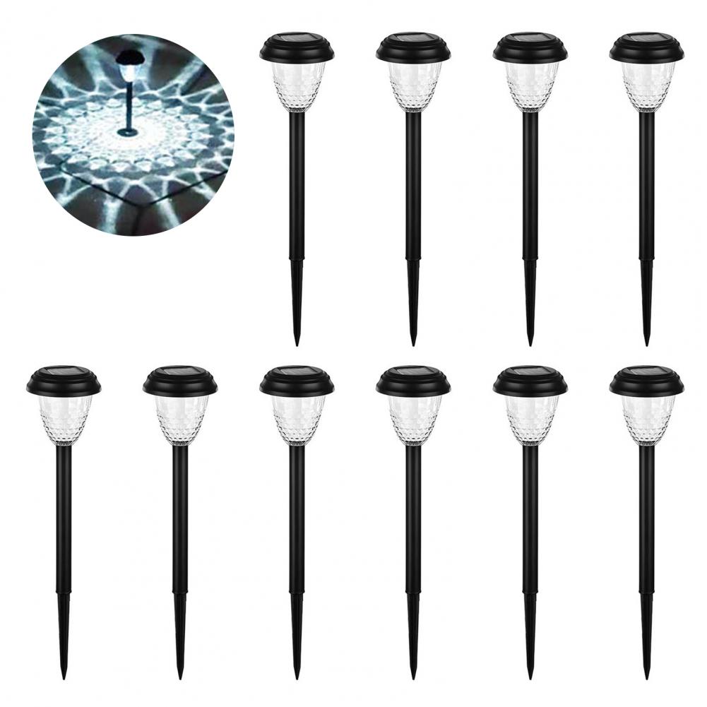 Super Bright Solar Light Solar Powered Garden Pathway Lights with Automatic On/off Feature for Outdoor Landscape