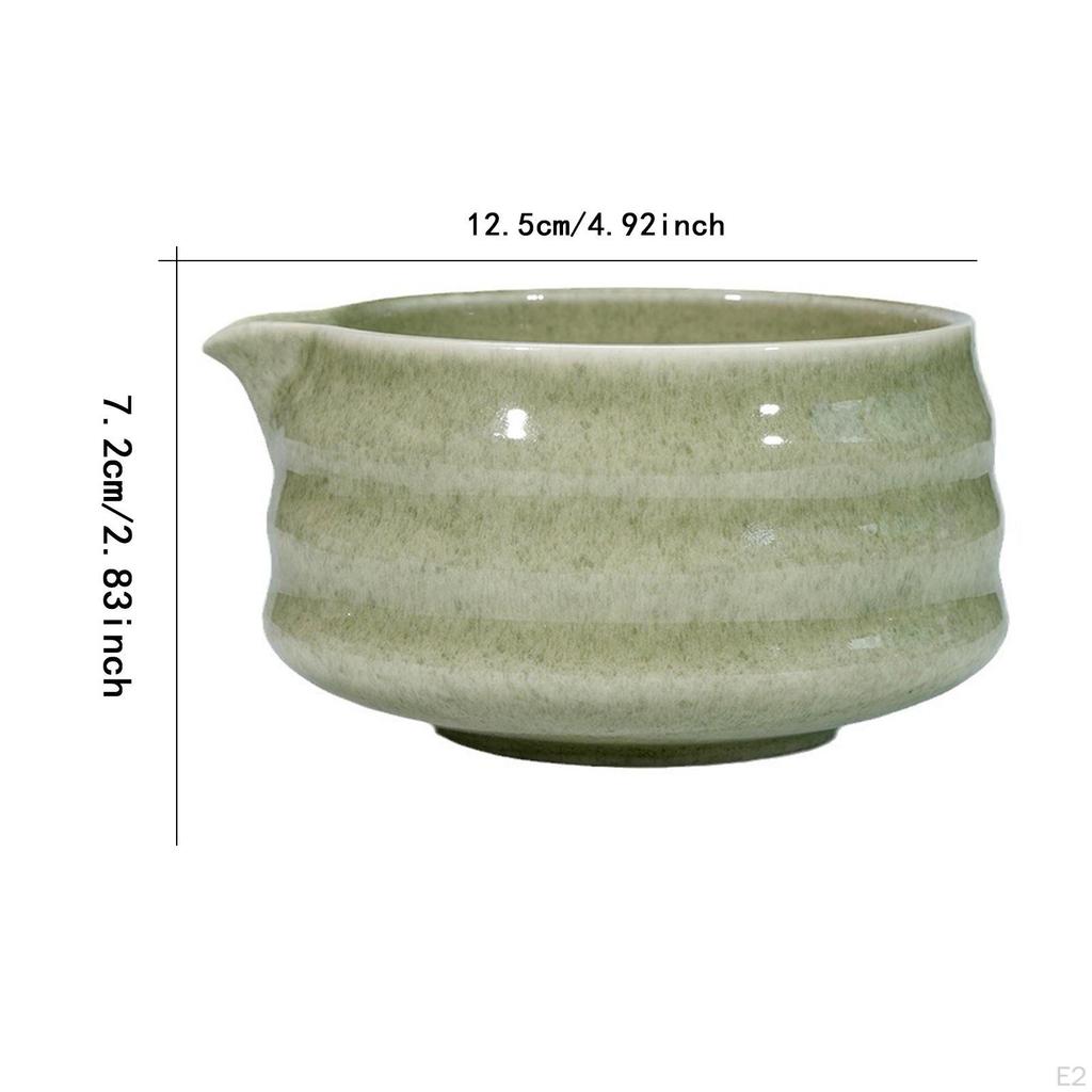 Ceramic Matcha Bowl Mixing Collection Gift Versatile Utensil for Portable