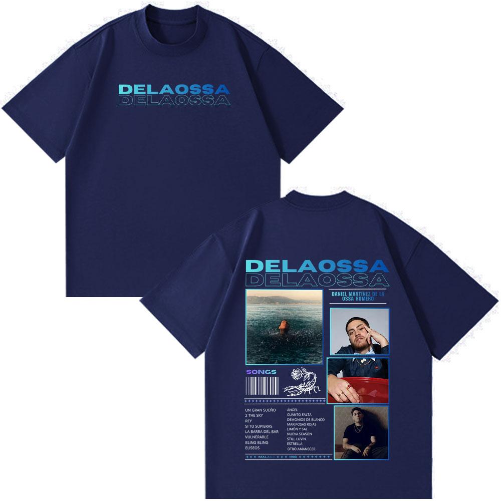 Rapper Delaossa Veneno Album Tour T Shirt Unisex Unisex Hiphop Fashion Harajuku T Shirts Vintage Summer Cotton Gothic Punk Tshirt