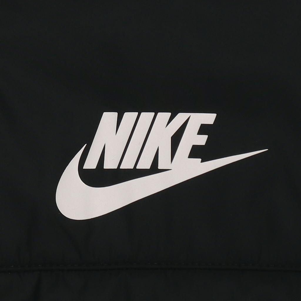 Nike Color-block Warm Comfort Casual Sport Hooded Cotton Jacket Men Outerwear Black CV9187-010