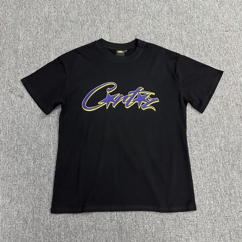 CORTEIZ Short Sleeve T-Shirt Men Women American Street Style Graphic Print 4 Styles Casual Teen Tee