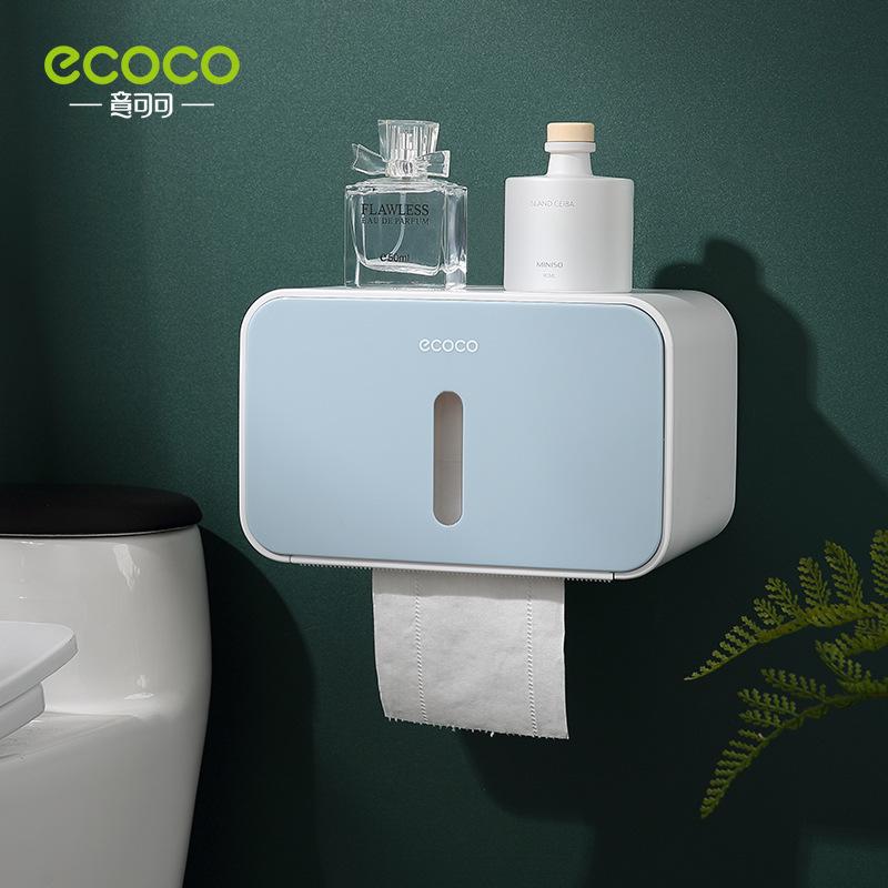 Toilet Paper Box Toilet Tissue Box Toilet Toilet Paper Storage Rack Toilet Wall-Mounted Bathroom Tissue and Toilet Paper Dispenser