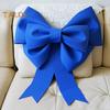 Christmas Big Bow Decoration Wedding Large Bow Ornament for Holiday Tree Wreath Porch Window Door Decor
