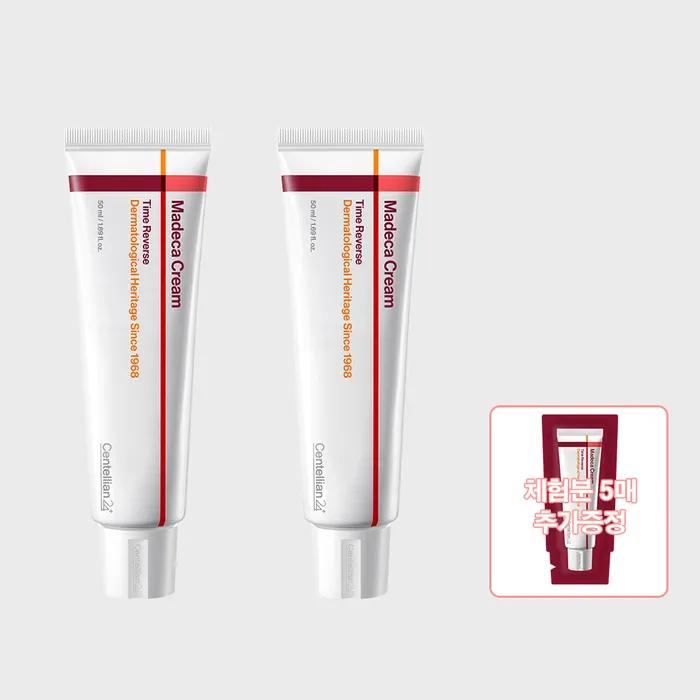 Madeca Cream Time Reverse 50mlX2 + 1ml 5 Sheets