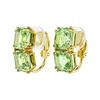 Swarovski Millenia Clip-On Square Cut Earrings Women Earrings Green 5654559
