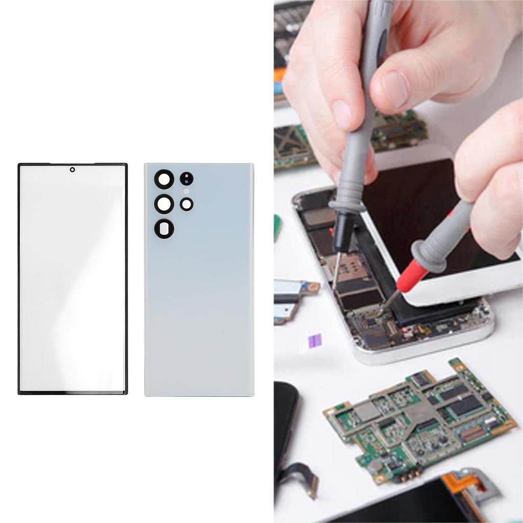 Back Glass Cover Housing Door Perfect Fit with Complete Repairing Tools Phone Outer Glass Lens Cover for 2 5G