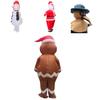 Adult Inflatable Santa Snowman Gingerbread Man Costume For Cosplay And Halloween Parties