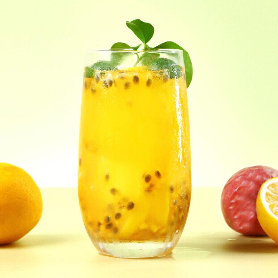 5 bustine di tè cinese alla frutta secca con kumquat, frutti della passione e bustina di tè al limone