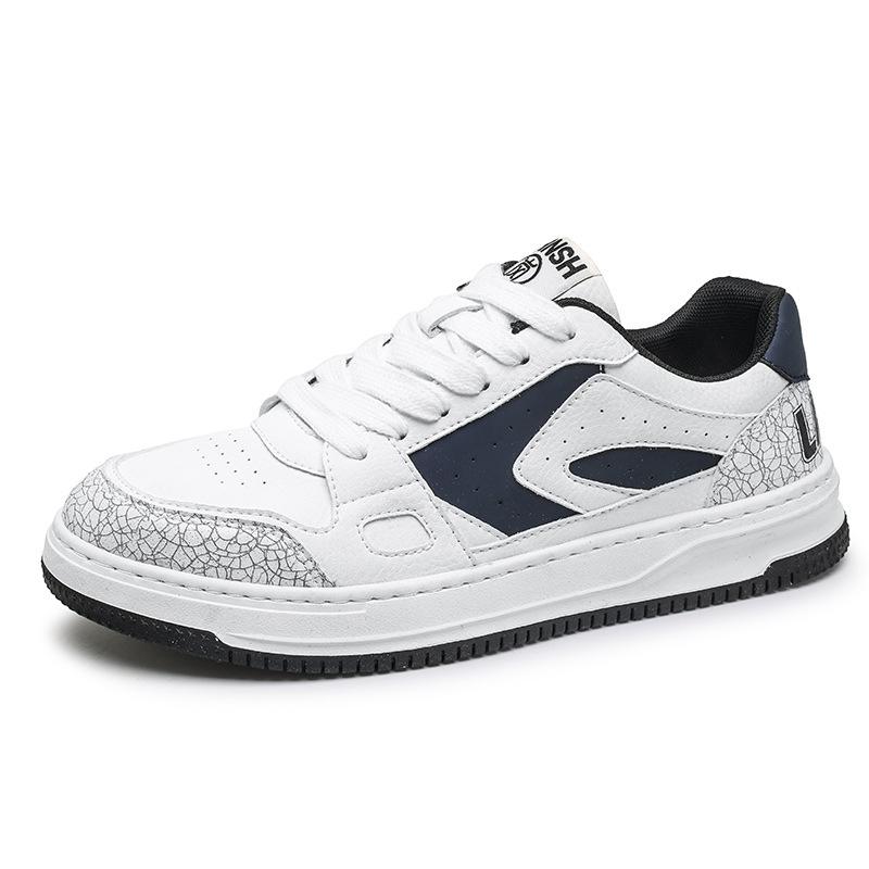 High-quality Leather Men's Shoes 2025 Autumn New Sports and Leisure Shoes Trendy Fashion Versatile Niche Board Shoes Men