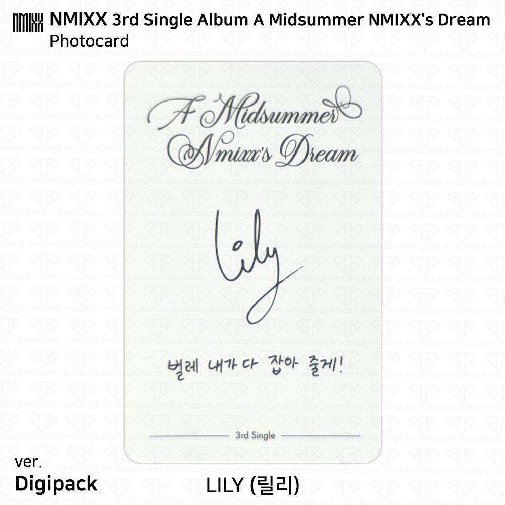 NMIXX 3rd Single Album A Midsummer NMIXX's Dream Official Photocard KPOP