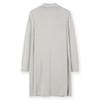 FURINA Silk Cotton Cardigan Coat With Collar Pocket