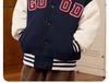 European Boys' Fleece-Lined Baseball Jacket - Thickened Winter 2025 Kids Toddler Coat