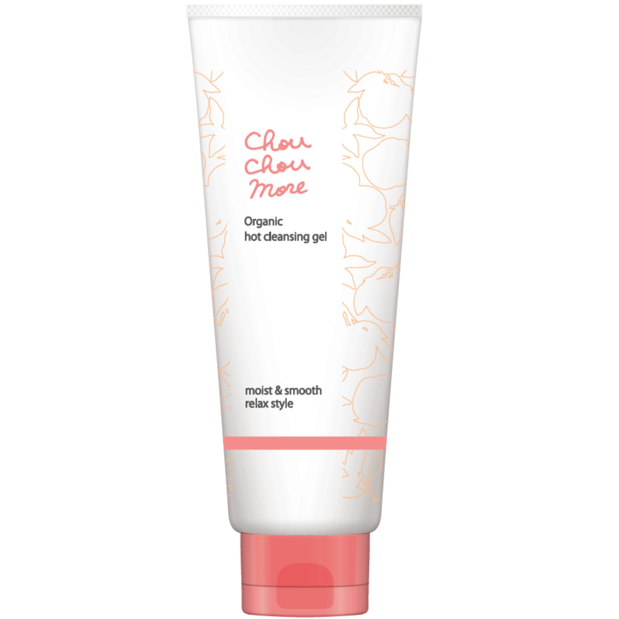 Chouchoumore Hot Cleansing Gel 200g (Fresh Peach Scent) Warming Makeup Remover  Safe for Eyelash Extensions  No Double Cleansing Required