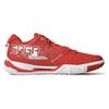 Li Ning Rubber Comfortable Versatile Non-Slip Wear-Resistant Low-Top Badminton Shoes Unisex Shoes Red White AYZU001-2