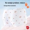 Hongdou Girls' Pure Cotton Antibacterial Boxer Briefs