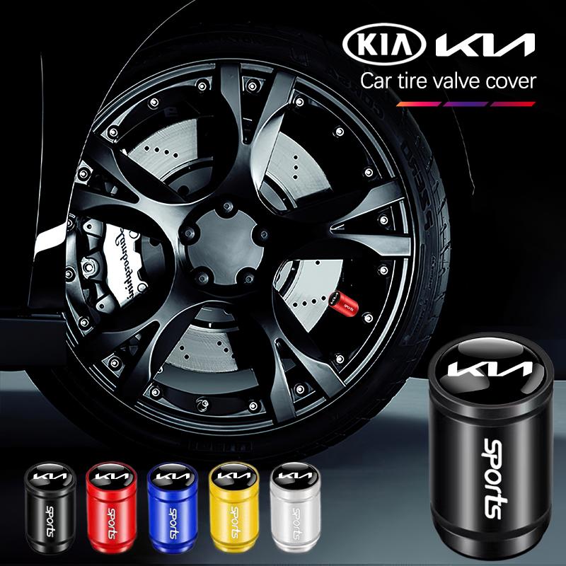 Para Kia 14 Piezas Aleación de Aluminio Tapa de Válvula de Neumático de Rueda de Coche Cubierta de Vástago Para KIA Rio Ceed Sportage Cerato Soul Sorento Picanto Optima K1 K2 K3