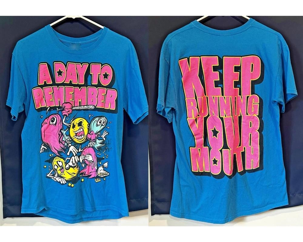 

Vintage ADay To 1Remember Tour band sapphire color shirt tee reprint S-5XL Unisex T-Shirt XXXXL