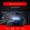 Compatible Tempered Film for 25 Mercedes-Benz S-Class and Maybach Navigation and Control Screens