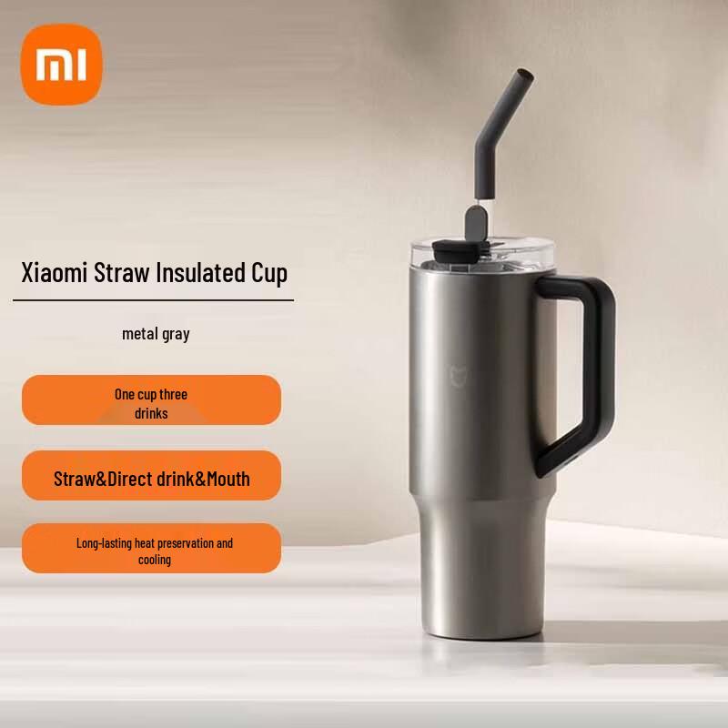 Xiaomi 1L 316L Stainless Steel Insulated Straw Cup