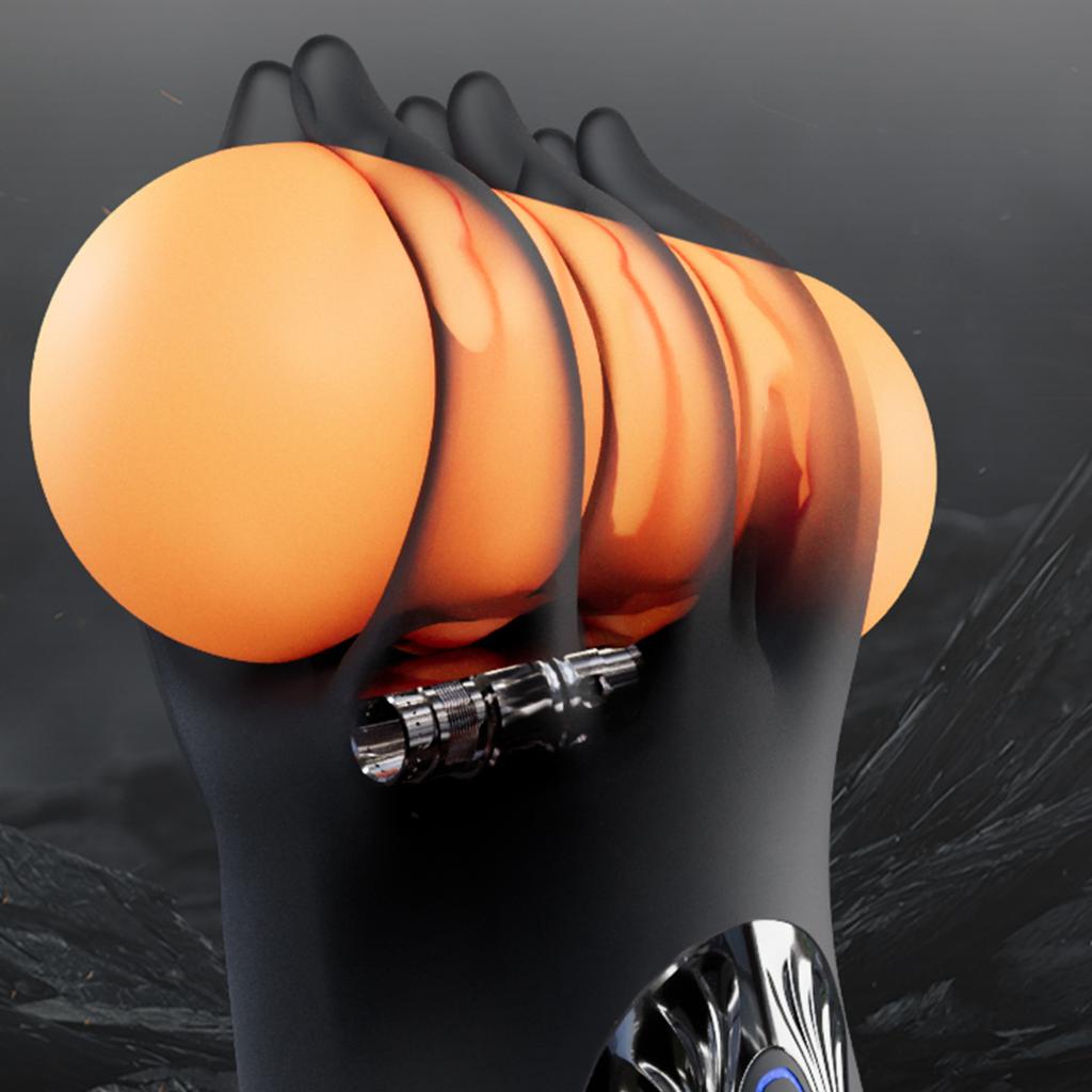 Male Penis Exerciser Mimics Finger Vibrations Men's Glans Massage Stimulator Male Masturbator for Delayed Ejaculation