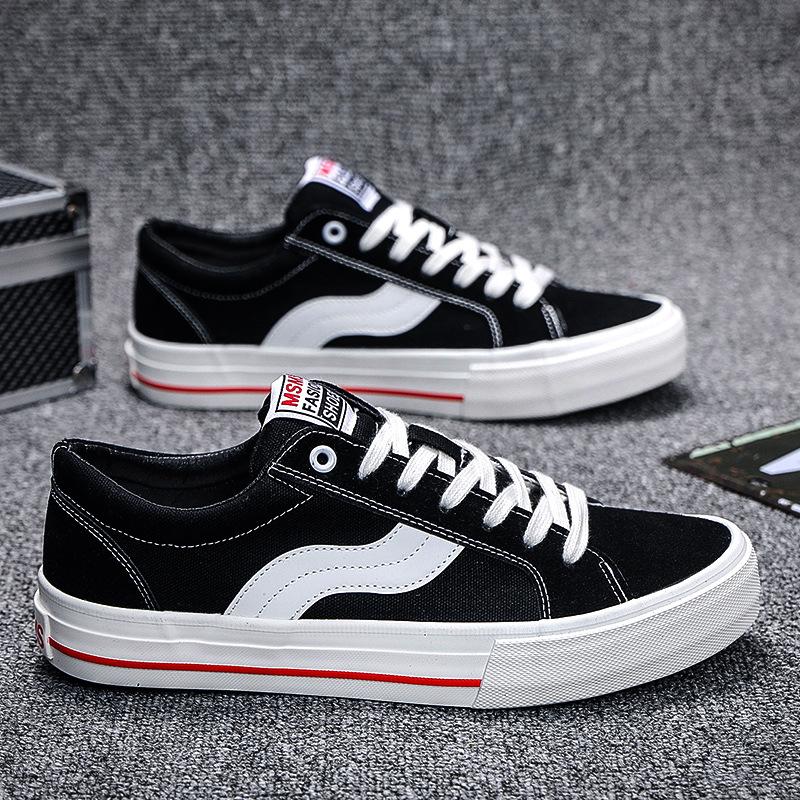 Farblich passende Canvas-Schuhe Herren Cashewblüte Low-Top Board Schuhe Retro Mandarinente Paarschuhe