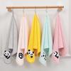 Coral Fleece National Treasure Panda Embroidery Mother and Child Set Towel Absorbent Household Face Wipe Bath Towel Towel Skin-friendly
